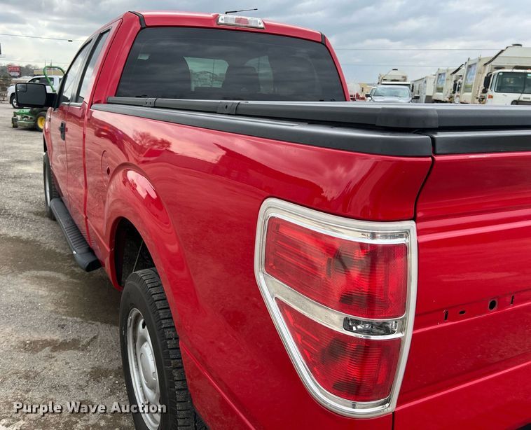 image for item KV9878 2013 Ford F150 SuperCab pickup truck