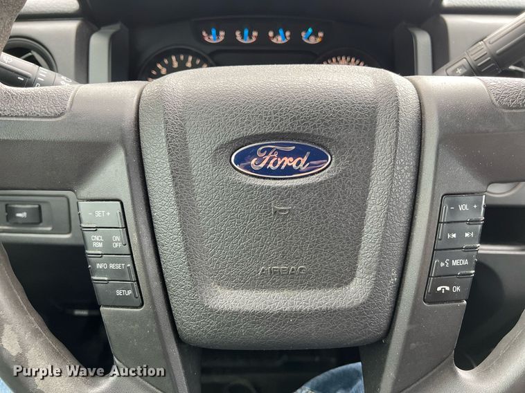 image for item KV9878 2013 Ford F150 SuperCab pickup truck