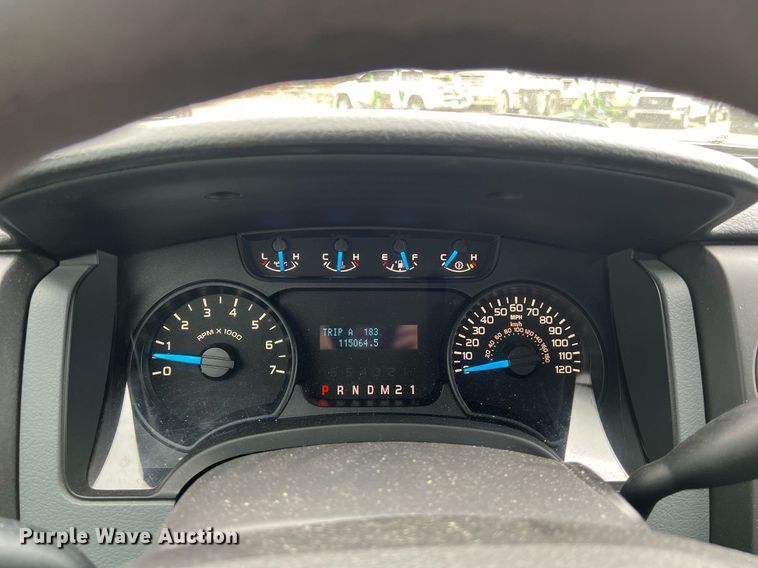 image for item KV9878 2013 Ford F150 SuperCab pickup truck