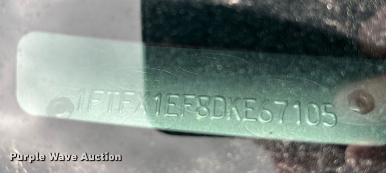 image for item KV9878 2013 Ford F150 SuperCab pickup truck