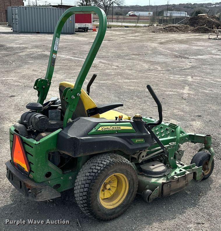 image for item KV9880 John Deere Z930M ZTR lawn mower