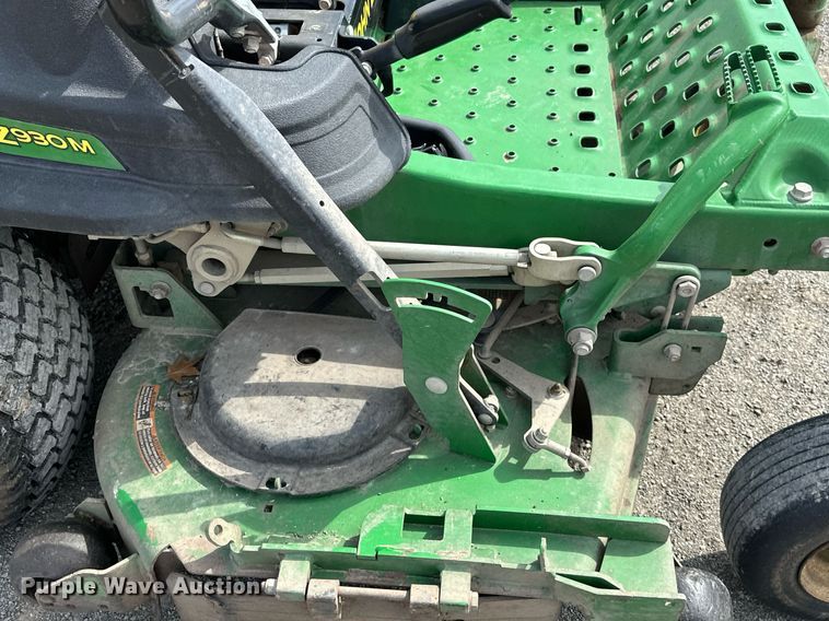 image for item KV9880 John Deere Z930M ZTR lawn mower