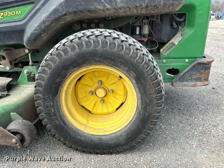 image for item KV9880 John Deere Z930M ZTR lawn mower