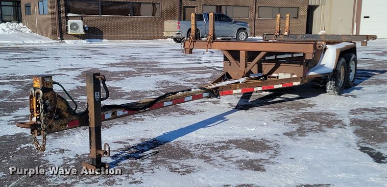 image for item LA9532 1997 Tow Master pole trailer