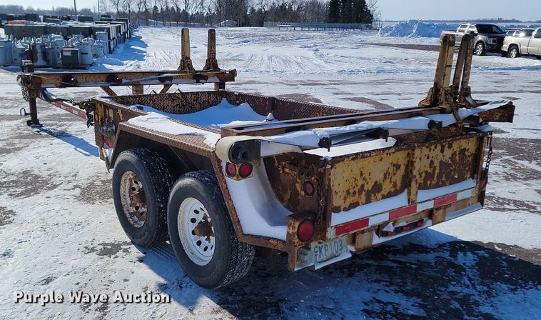 image for item LA9532 1997 Tow Master pole trailer