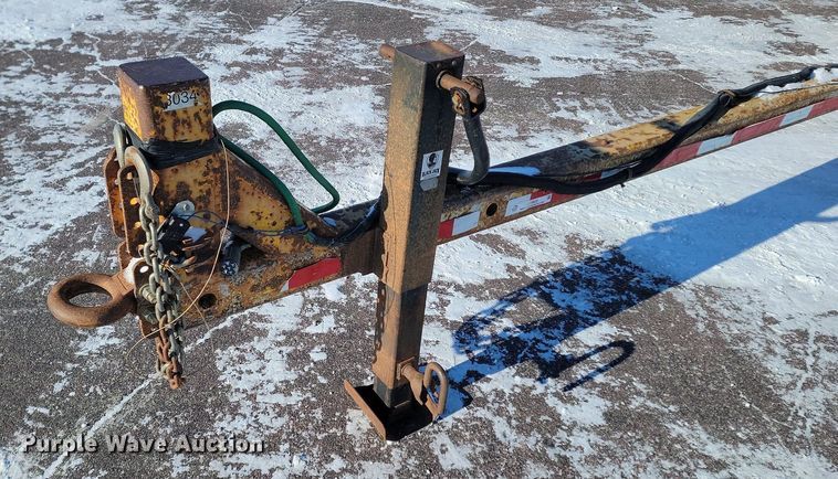 image for item LA9532 1997 Tow Master pole trailer