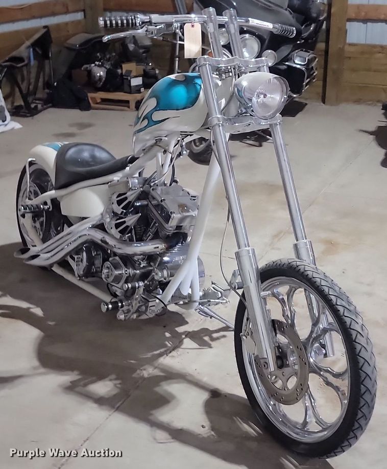 image for item LA9587 2002 Shop built motorcycle