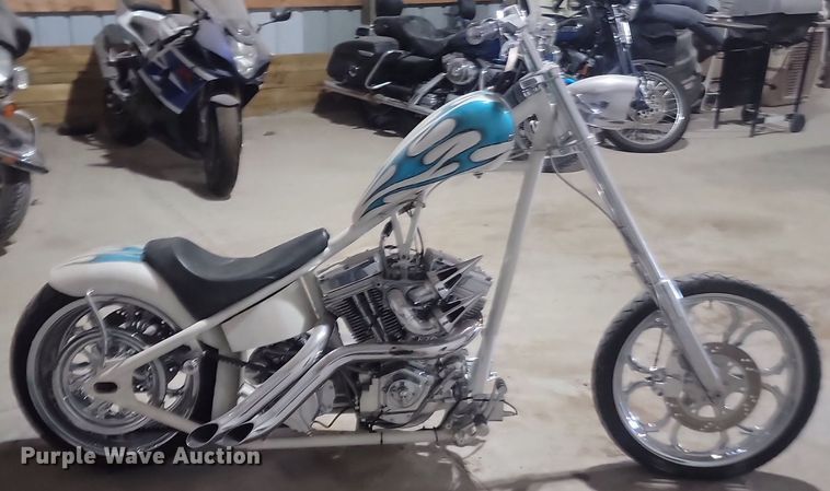 image for item LA9587 2002 Shop built motorcycle