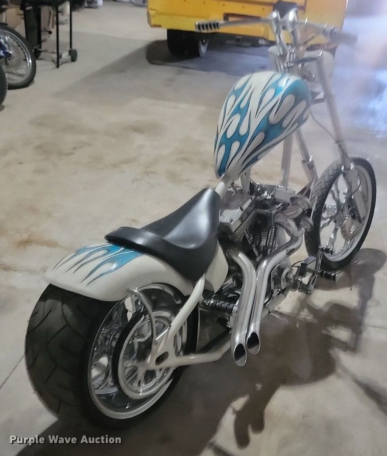 image for item LA9587 2002 Shop built motorcycle