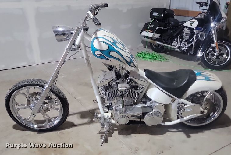 image for item LA9587 2002 Shop built motorcycle