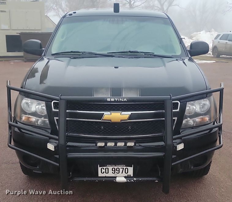 image for item LA9614 2013 Chevrolet  Tahoe Police SUV