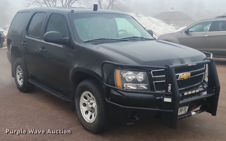 image for item LA9614 2013 Chevrolet  Tahoe Police SUV