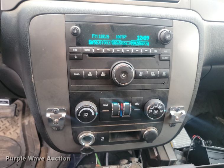 image for item LA9614 2013 Chevrolet  Tahoe Police SUV