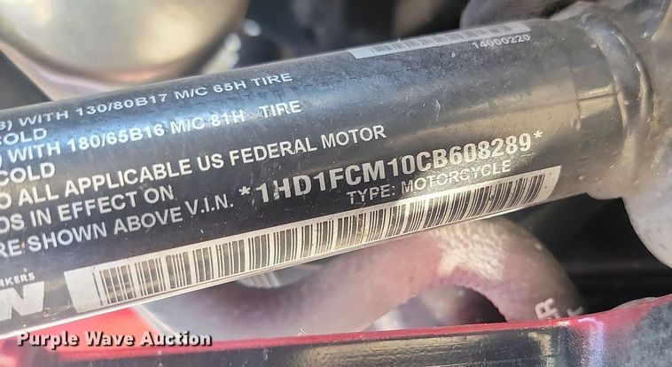 image for item LA9615 2012 Harley Davidson  Ultra Classic   motorcycle