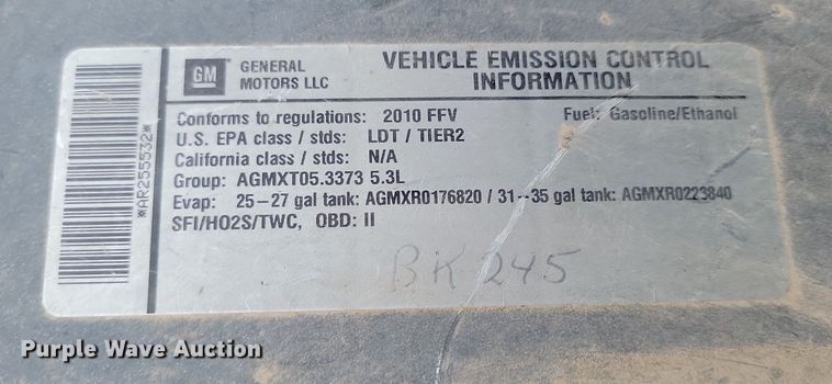 image for item LA9641 2010 Chevrolet  Tahoe  SUV