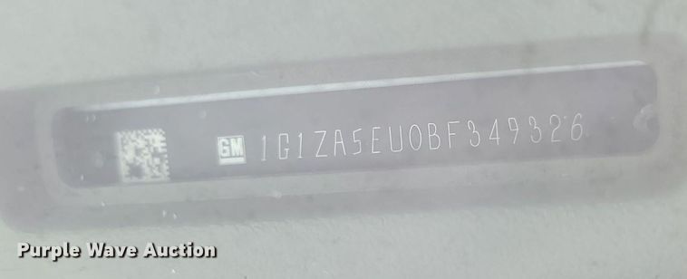 image for item LA9644 2011 Chevrolet  Malibu 