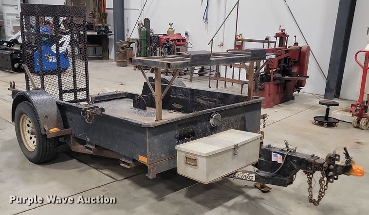 image for item LA9648 2004 Felling FT03D9H compact utility loader trailer