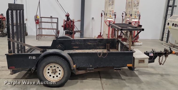 image for item LA9648 2004 Felling FT03D9H compact utility loader trailer