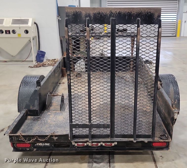 image for item LA9648 2004 Felling FT03D9H compact utility loader trailer