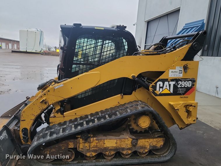 image for item LA9649 2013 Caterpillar 299DXHP tracked skid steer loader