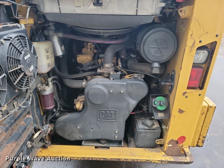 image for item LA9649 2013 Caterpillar 299DXHP tracked skid steer loader