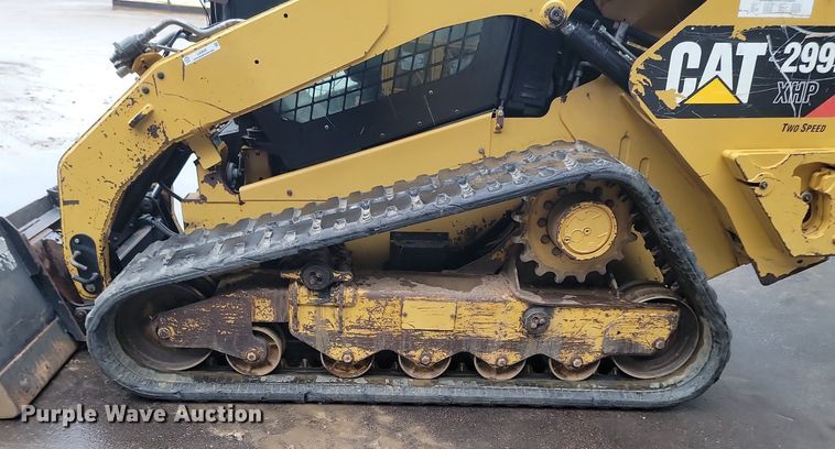 image for item LA9649 2013 Caterpillar 299DXHP tracked skid steer loader