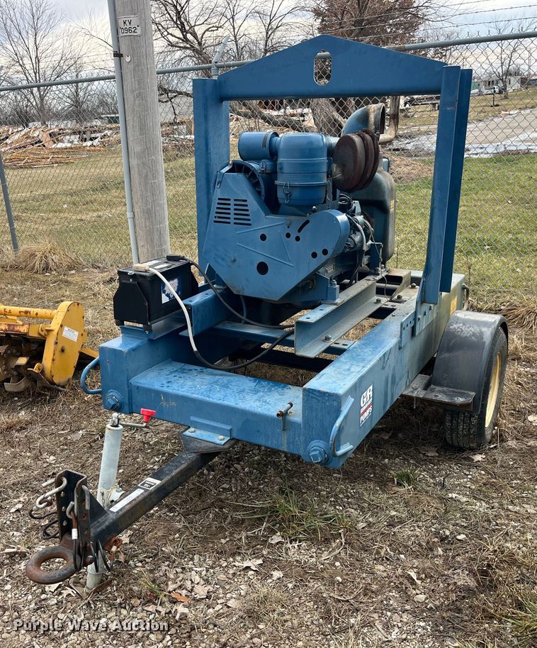 image for item LD9940 Gorman-Rupp 16D60-F3L pump