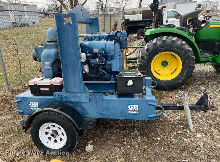 image for item LD9940 Gorman-Rupp 16D60-F3L pump