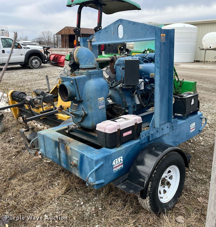 image for item LD9940 Gorman-Rupp 16D60-F3L pump