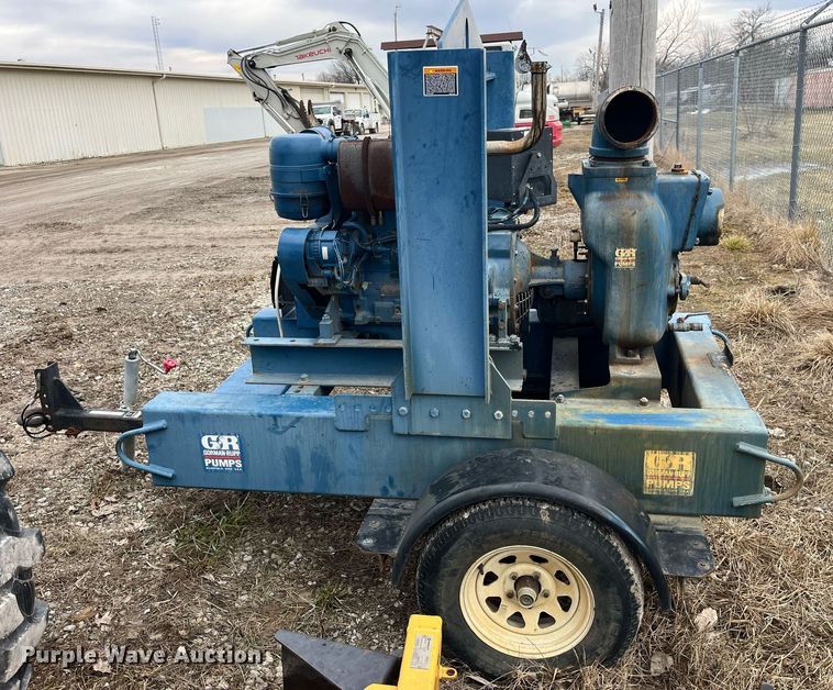 image for item LD9940 Gorman-Rupp 16D60-F3L pump