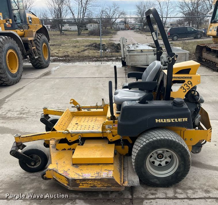 image for item LD9941 Hustler Super Z Hyperdrive ZTR lawn mower