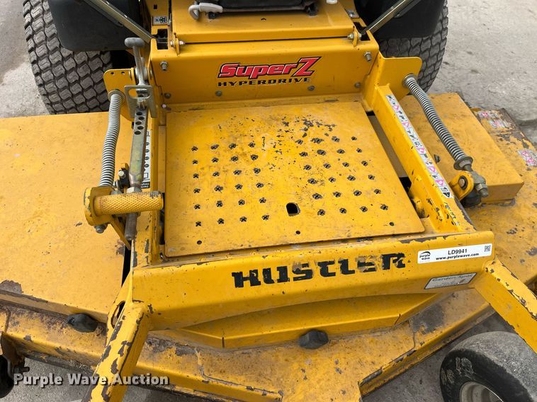 image for item LD9941 Hustler Super Z Hyperdrive ZTR lawn mower