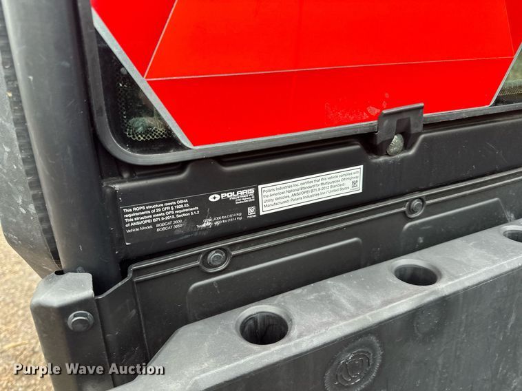 image for item LO9487 2016 Bobcat Toolcat 3650 utility vehicle