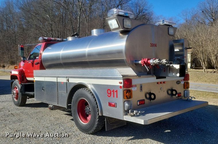image for item MI9935 1999 Chevrolet C8500 tanker fire truck