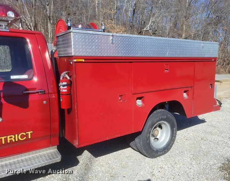 image for item MI9936 1988 Ford F350 XL brush fire truck