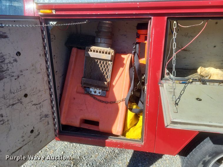 image for item MI9936 1988 Ford F350 XL brush fire truck