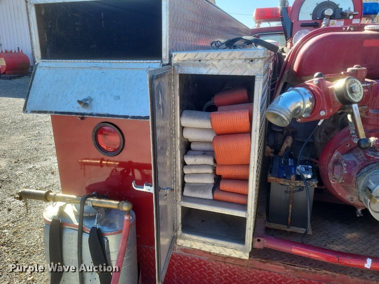 image for item MI9936 1988 Ford F350 XL brush fire truck