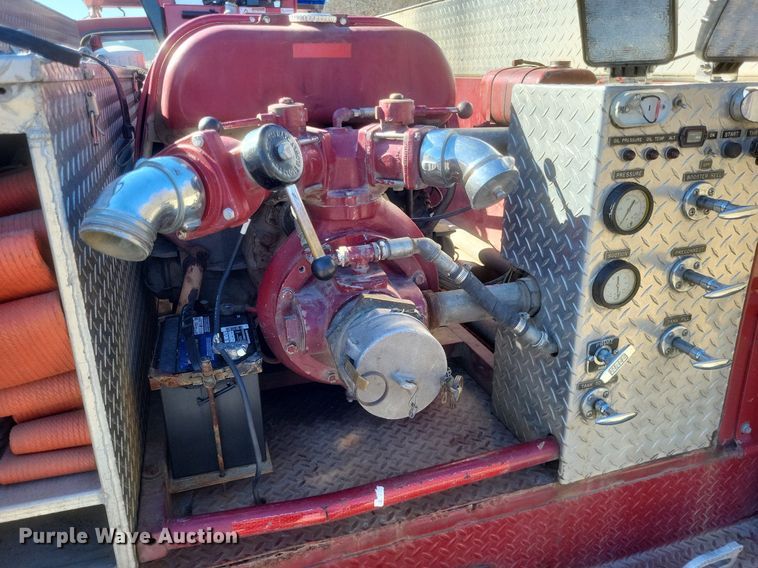 image for item MI9936 1988 Ford F350 XL brush fire truck