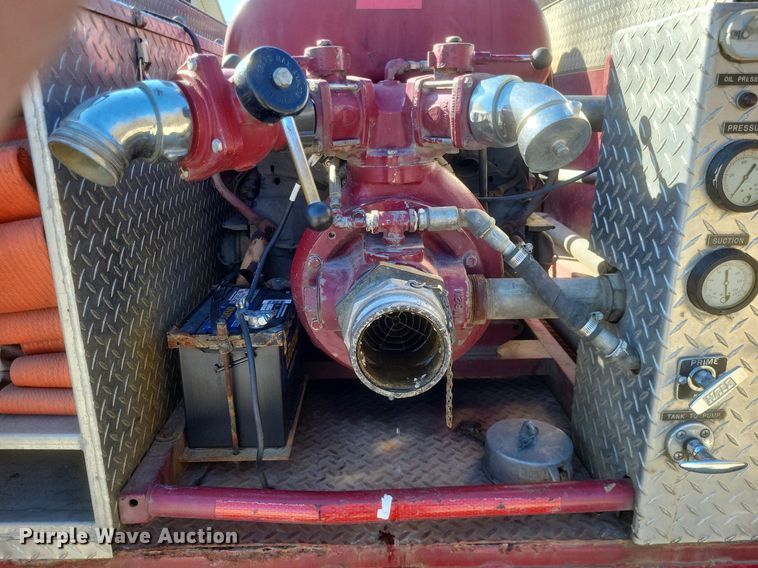 image for item MI9936 1988 Ford F350 XL brush fire truck