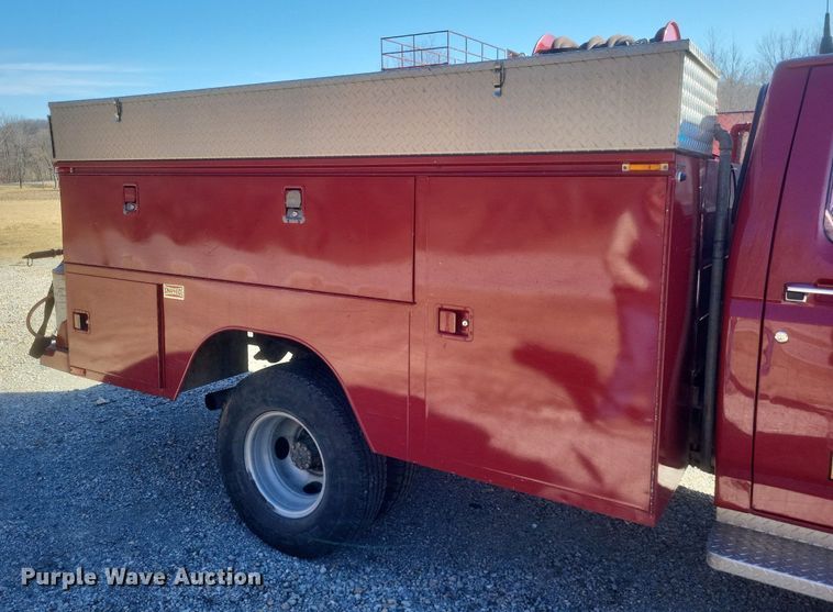 image for item MI9936 1988 Ford F350 XL brush fire truck