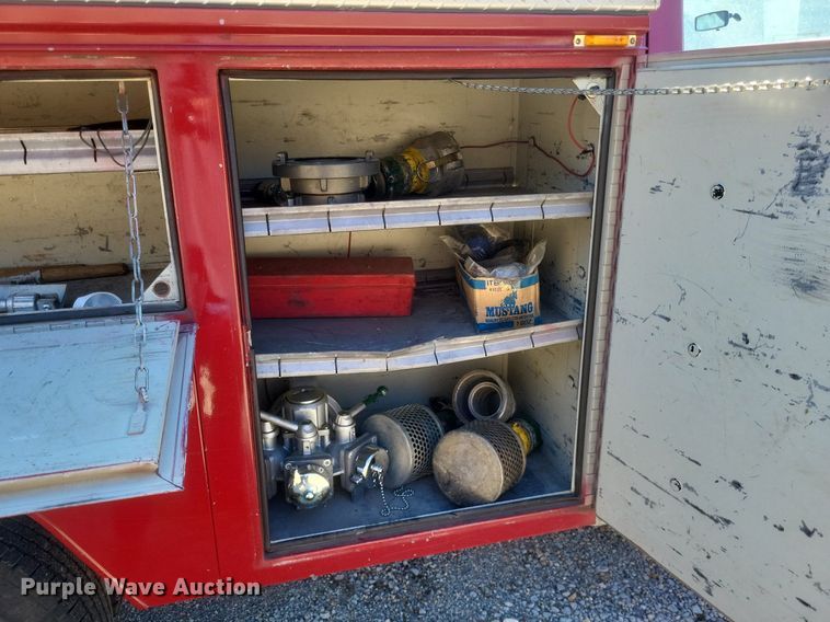 image for item MI9936 1988 Ford F350 XL brush fire truck