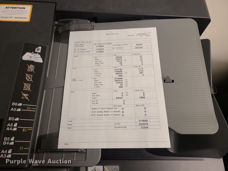 image for item MQ9611 (3) Kinoka C558 copy machines