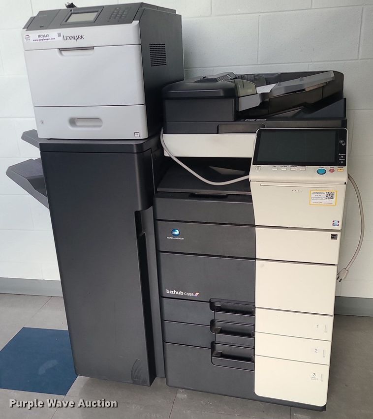 image for item MQ9612 Kinoka Minolta C558 copy machine