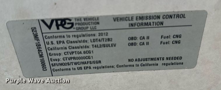 image for item NA9779 2012 VPG MV1CD handicap accessible SUV