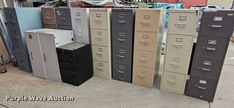 image for item NE9455 (13) filing cabinets