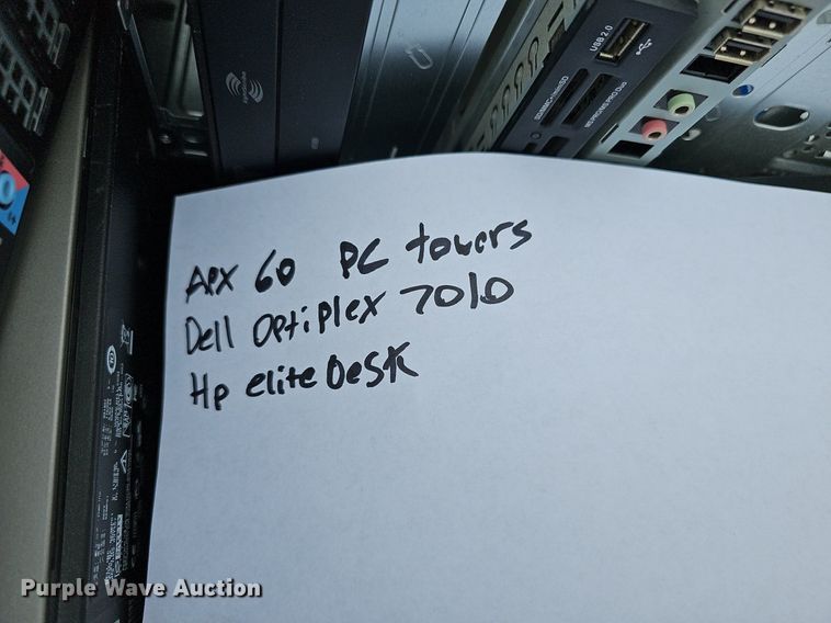 image for item NE9473 Approximately 60 PC towers 