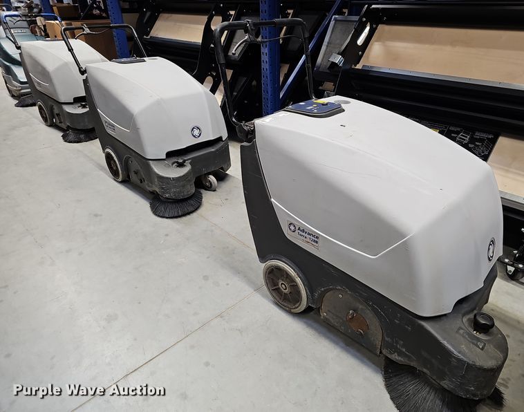 image for item NE9519 (3) Advance Terra 128B floor sweepers