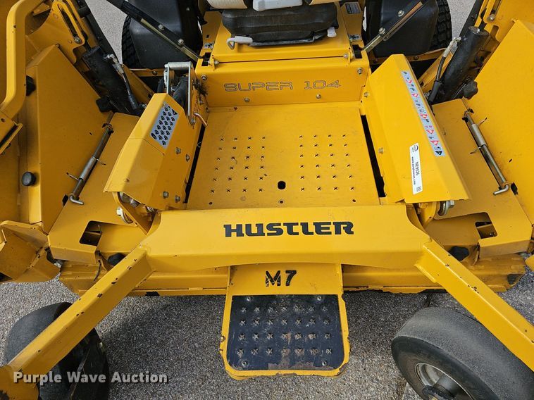image for item NE9526 Hustler Super 104 ZTR lawn mower