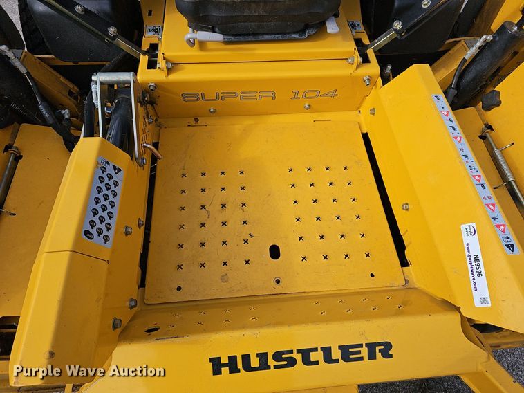 image for item NE9526 Hustler Super 104 ZTR lawn mower