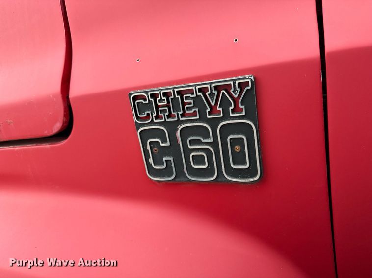 image for item NI9783 1977 Chevrolet C60 dump truck